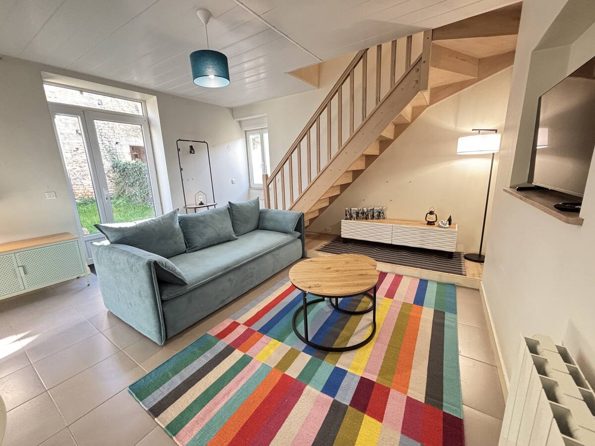 Gîte Maison cosy & colorée à Valence-en-Poitou (Couhé 86)