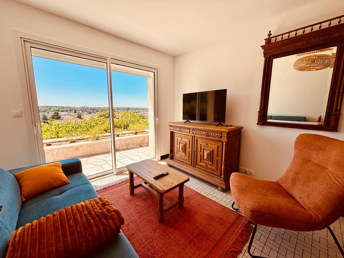 Maison Thaïs à Chauvigny – Location 2 personnes avec vue sur la cité médiévale